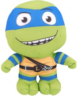 Плюшена играчка TMNT Mutant Mayhem - Leonardo, 18 cm 