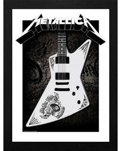 Плакат с рамка GB Eye Music: Metallica - Papa Het Guitar