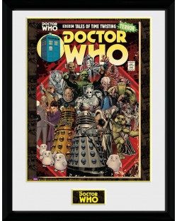 Плакат с рамка GB eye Television: Doctor Who - Villains Comics