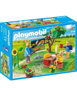 Комплект фигурки Playmobil Easter - Училище за великденски зайчета