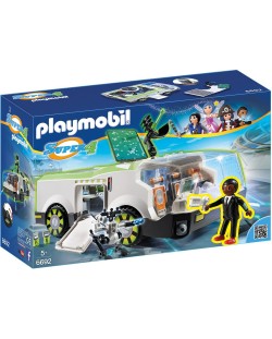 Комплект фигурки Playmobil Super 4 – Техно хамелеона на Джин