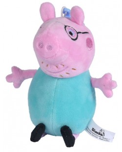 Плюшена играчка Simba - Peppa Pig, Татко Прасенце