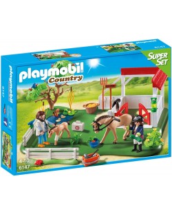 Комплект фигурки Playmobil Country - Конюшня с кончета