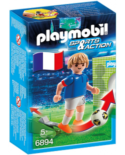 Фигурка Playmobil Sports & Action - Футболист от тима на Франция
