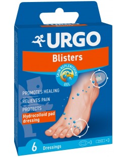 Blisters Пластири за мехури, 6 броя, Urgo