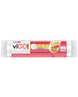 Пликове за сандвичи viGО! - Standard, 17 x 28 cm, 200 броя