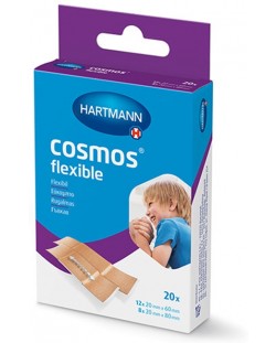 Cosmos Flexible Пластири, 2 размера, 20 броя, Hartmann