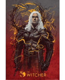 Плакат Pyramid Games: The Witcher - Geralt The Wolf