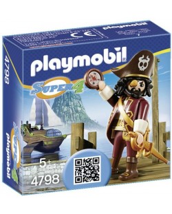 Фигурка Playmobil Super 4 - Пират с брада