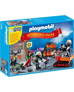 Коледен календар Playmobil – Пожарна команда