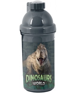 Пластмасова бутилка Paso Dinosaur - 550 ml