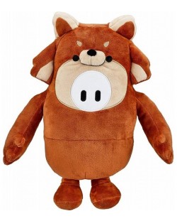 Плюшена фигура Moose Toys Games: Fall Guys - Red Panda, 32.5 cm