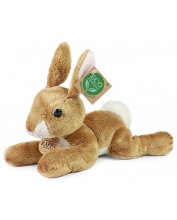Плюшена играчка Rappa Еко приятели - Бежово зайче, 22 cm