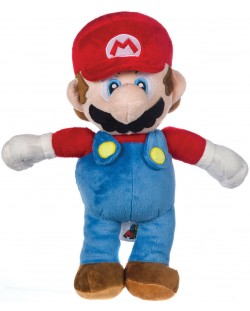 Плюшена фигура Nintendo Games: Super Mario Bros. - Mario, 25 cm