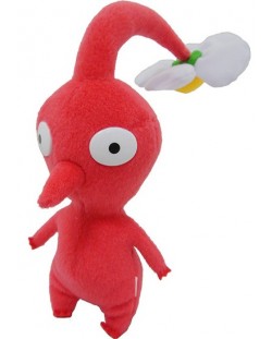 Плюшена фигура Together Plus Games: Pikmin - Red Pikmin, 21 cm