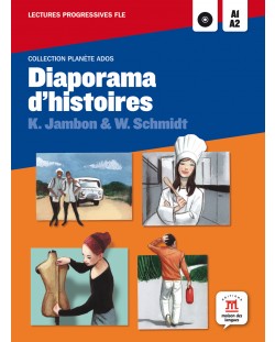 PLANÈTE ADOS Diaporama d'histoires. Libro + CD A1-A2