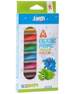 Пластилин Junior - 8 цвята, 200 g
