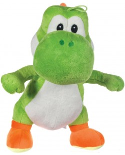 Плюшена фигура Nintendo Games: Super Mario Bros. - Yoshi, 25 cm