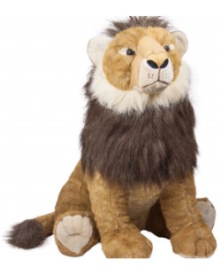 Плюшена играчка Амек Тойс - Седнал плюшен лъв, 80 cm