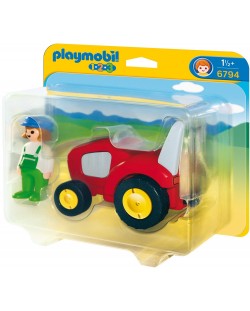 Фигурки Playmobil 1.2.3 - Трактор