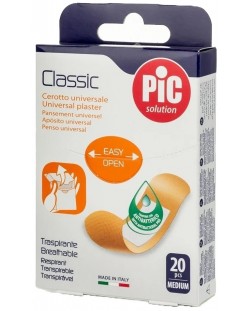 Classic Пластири, Medium, 20 броя, Pic Solution