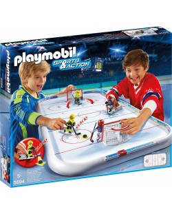 Комплект фигурки Playmobil Sport & Action - Арена за хокей