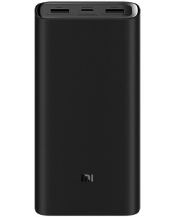 Портативна батерия Xiaomi - Mi 50W, 20000 mAh, черна