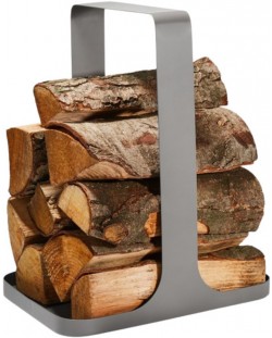 Поставка за дърва Philippi - Log, неръждаема стомана