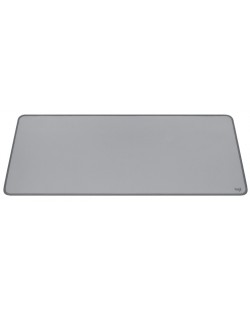 Подложка за мишка Logitech - Desk Mat Studio Series, XL, мека, сива