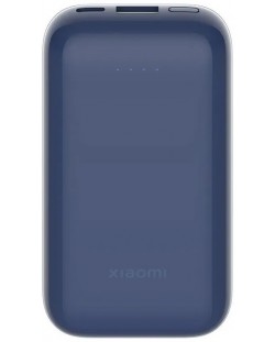 Портативна батерия Xiaomi - Pocket Edition Pro, 10000 mAh, синя