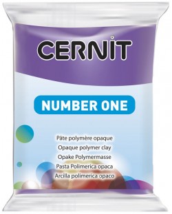 Полимерна глина Cernit №1 - Лилава, 56 g
