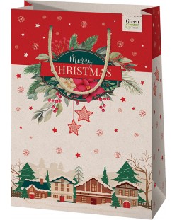 Подаръчна торбичка Cardex  - Merry Christmas, L