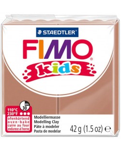 Полимерна глина Staedtler Fimo Kids - Светлокафява