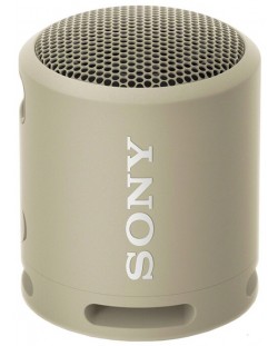 Портативна колонка Sony - SRS-XB13, водоустойчива, кафява