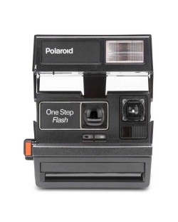 Моментален фотоапарат Polaroid 600 Square, черен