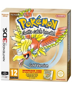 Pokemon Gold - код в кутия (Nintendo 3DS)