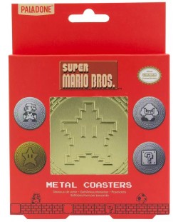 Подложки за чаши Paladone Games: Super Mario Bros. - Icons