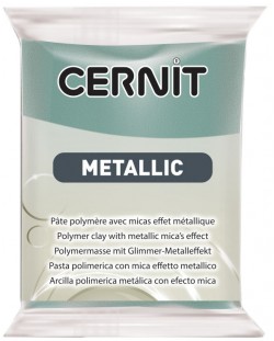 Полимерна глина Cernit Metallic - Тюркоаз, 56 g