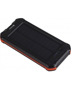 Портативна батерия Sandberg - Solar 3 в 1, 10000 mAh, черна