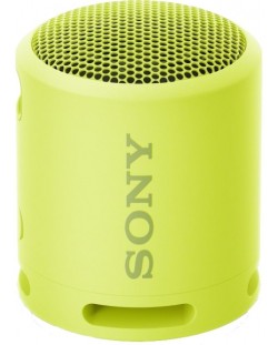 Портативна колонка Sony - SRS-XB13, водоустойчива, жълта