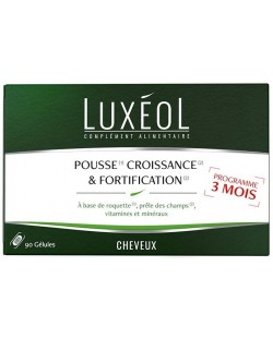 Pousse Croissance Fortification За растеж и укрепване на косата, 90 капсули, Luxéol