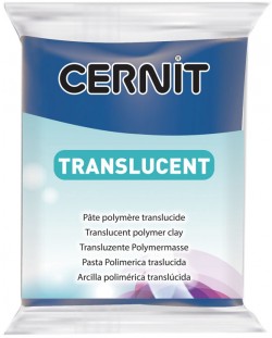 Полимерна глина Cernit Translucent - Сапфир, 56 g