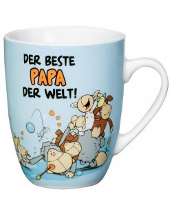 Порцеланова чаша Nici - С надпис „Най-добрият татко на света"