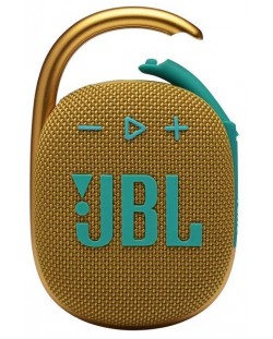 Портативна колонка JBL - Clip 4, жълта