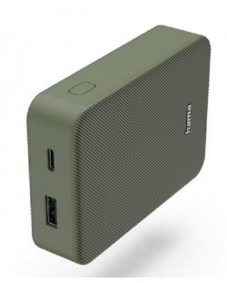 Портативна батерия Hama - 201716, 20000 mAh, зелена