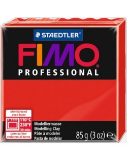 Полимерна глина Staedtler Fimo Professional - Червена, 85g