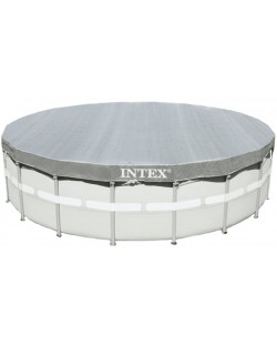 Покривало за басейн Intex - Deluxe, 488 cm, сиво