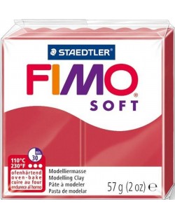 Полимерна глина Staedtler Fimo Soft - Череша, 57 g