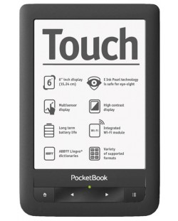 Електронен четец PocketBook Touch - PB622