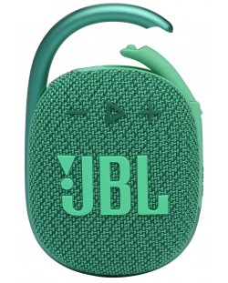 Портативна колонка JBL - Clip 4 Eco, зелена